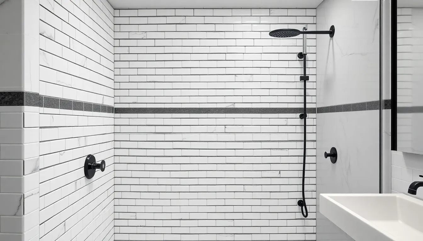 25 Stunning Half Wall Shower Ideas That Transform Your Bathroom Into a Spa Retreat 1