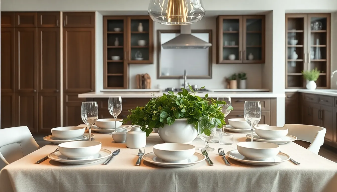 25 Stunning Kitchen Table Decor Ideas That Transform Your Space (On Any Budget!) 2 25 Stunning Kitchen Table Decor Ideas That Transform Your Space (On Any Budget!) 1