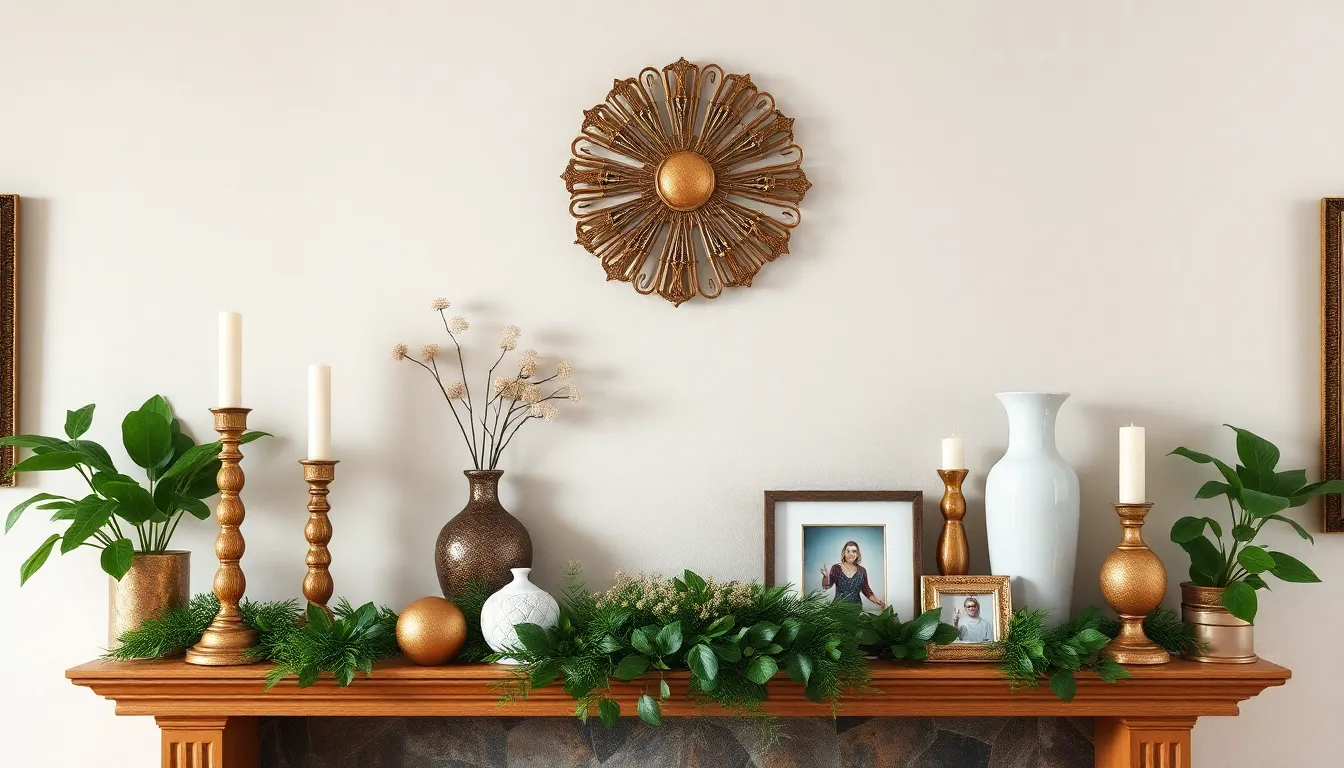 25 Stunning Mantle Decorating Ideas to Transform Your Fireplace (Budget-Friendly!) 2 25 Stunning Mantle Decorating Ideas to Transform Your Fireplace (Budget-Friendly!) 1