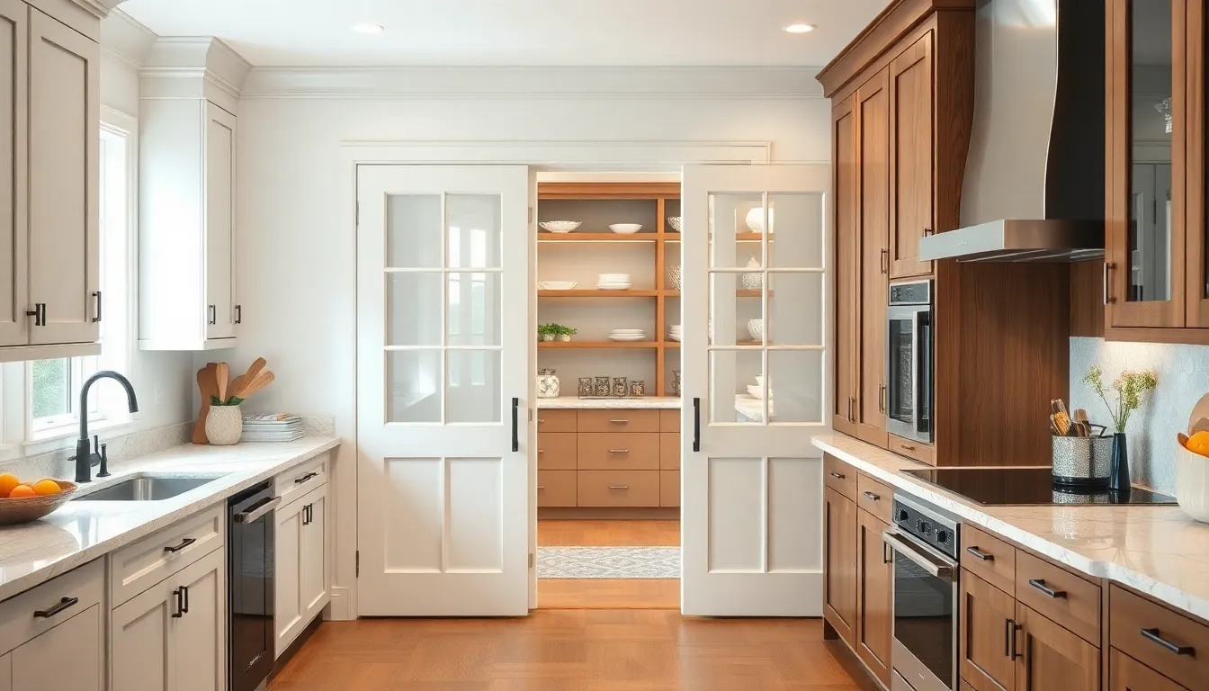 25 Stunning Pantry Door Ideas That Will Transform Your Kitchen Space 2 25 Stunning Pantry Door Ideas That Will Transform Your Kitchen Space 1