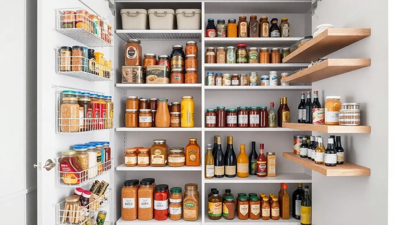 25 Clever Pantry Shelving Ideas That'll Transform Your Kitchen Storage 2 25 Clever Pantry Shelving Ideas That'll Transform Your Kitchen Storage 1
