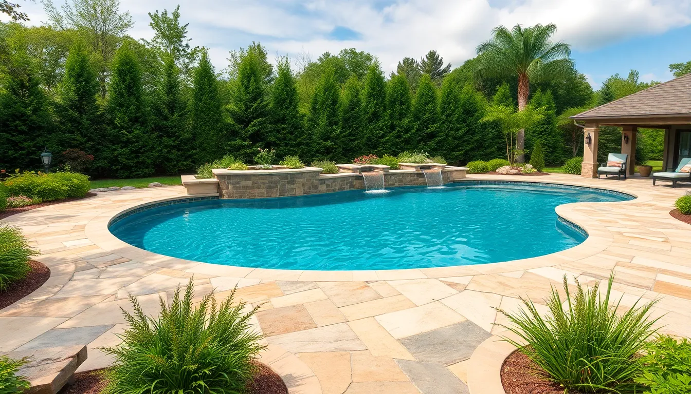 25 Stunning Pool Deck Ideas That Will Transform Your Backyard Into a Resort 2 25 Stunning Pool Deck Ideas That Will Transform Your Backyard Into a Resort 1