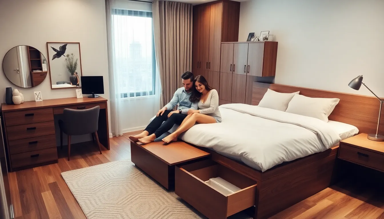 25 Small Bedroom Ideas for Couples That Maximize Space & Style 2 25 Small Bedroom Ideas for Couples That Maximize Space & Style 1