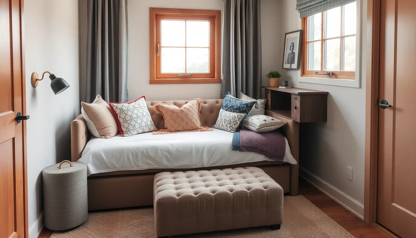 35 Small Guest Bedroom Ideas That Make Tiny Spaces Feel Luxurious (2025 Guide) 2 35 Small Guest Bedroom Ideas That Make Tiny Spaces Feel Luxurious (2025 Guide) 1