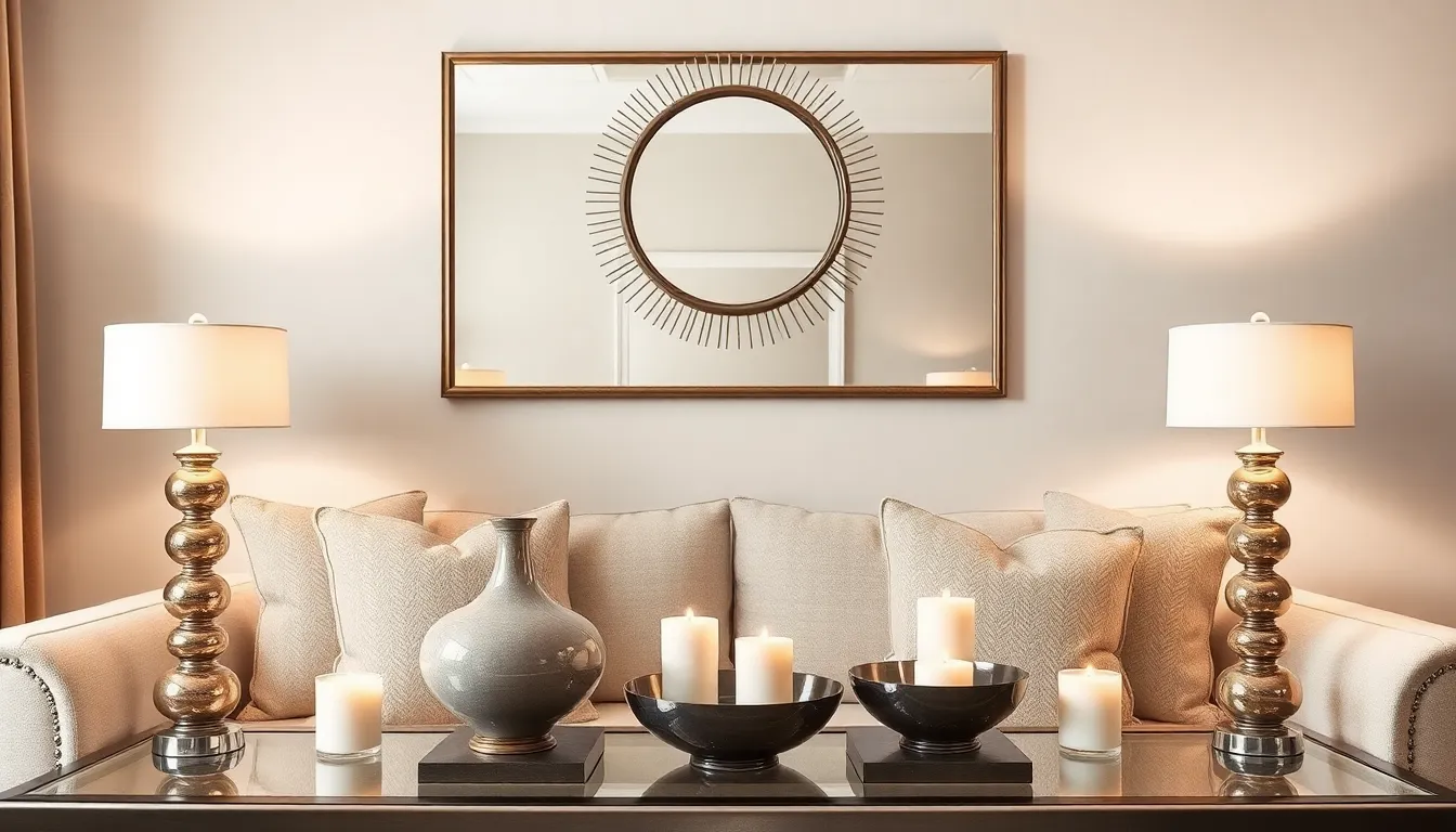25 Stunning Sofa Table Decor Ideas to Transform Your Living Room in 2025 2 25 Stunning Sofa Table Decor Ideas to Transform Your Living Room in 2025 1