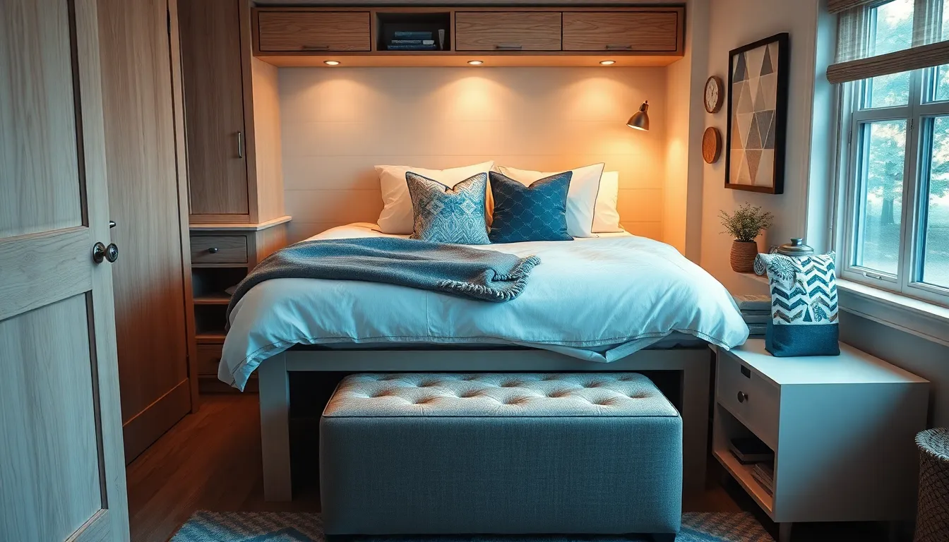 27 Tiny Bedroom Ideas That'll Make Your Small Space Feel Huge in 2025 2 27 Tiny Bedroom Ideas That'll Make Your Small Space Feel Huge in 2025 1