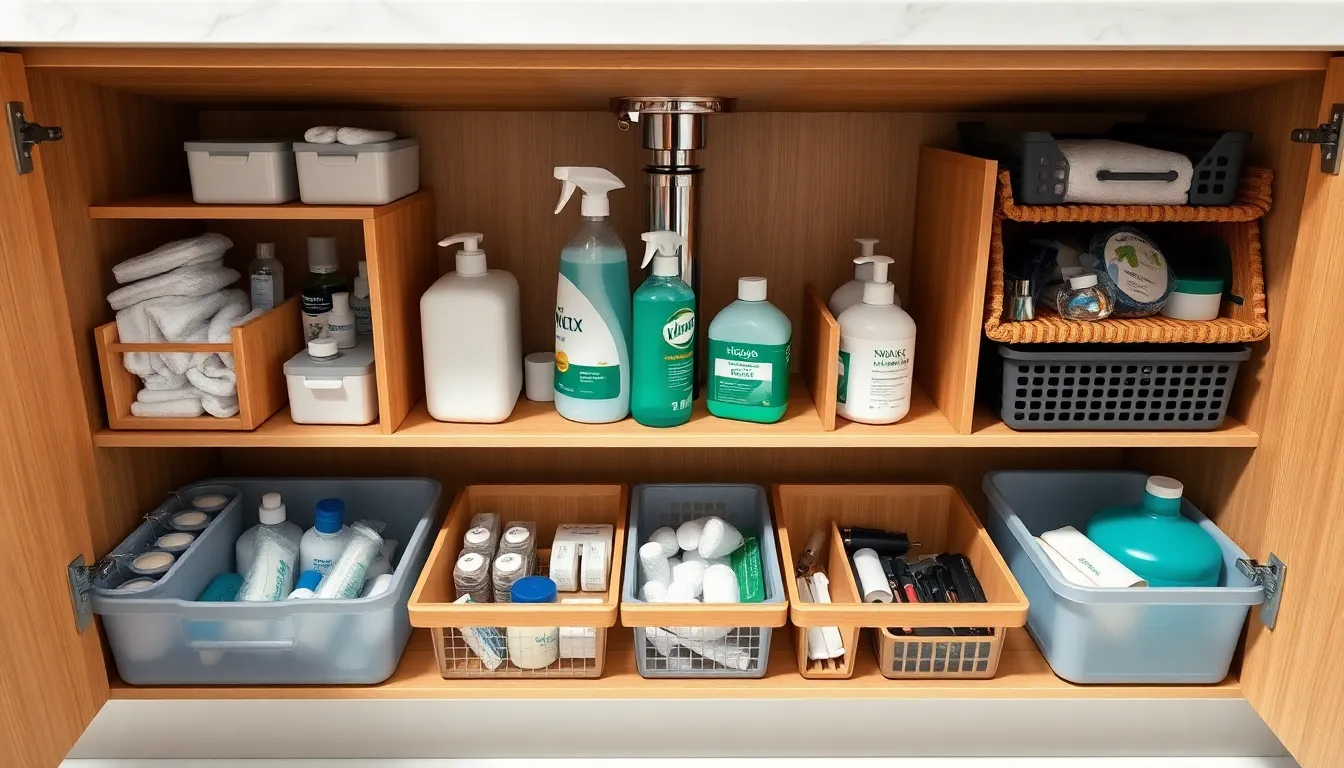 15 Under Bathroom Sink Organization Ideas That Actually Work (+ Free Tips!) 2 15 Under Bathroom Sink Organization Ideas That Actually Work (+ Free Tips!) 1