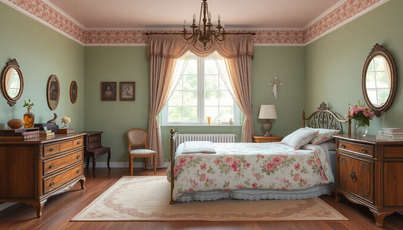 25 Vintage Bedroom Ideas That Will Transform Your Space Into a Dreamy Retreat 2 25 Vintage Bedroom Ideas That Will Transform Your Space Into a Dreamy Retreat 1