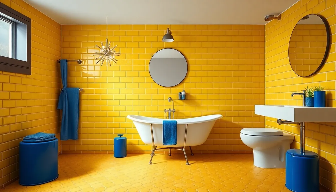 25 Stunning Yellow Bathroom Ideas to Brighten Your Space in 2025 2 25 Stunning Yellow Bathroom Ideas to Brighten Your Space in 2025 1