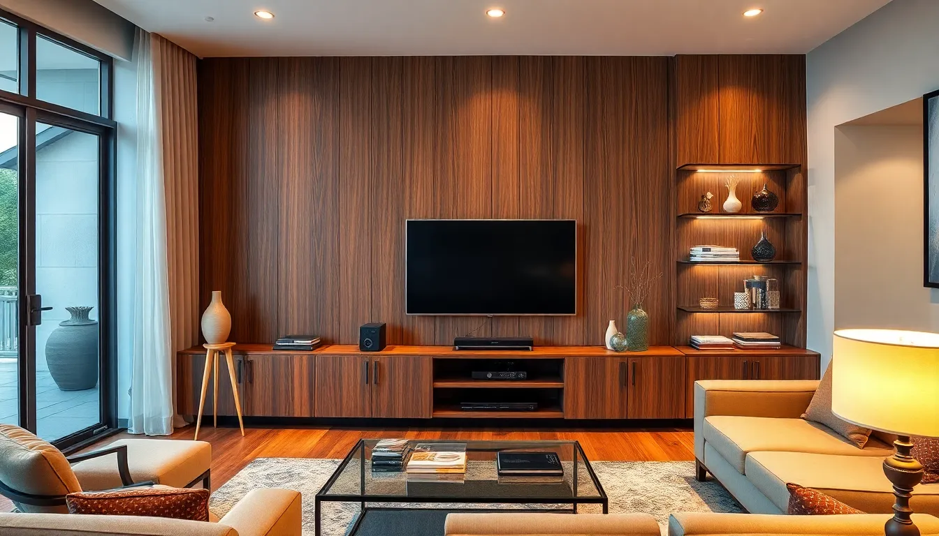 Modern TV Unit Wall Ideas That Transform Your Living Room in 2025 9