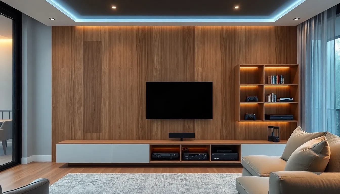 Modern TV Unit Wall Ideas That Transform Your Living Room in 2025 15