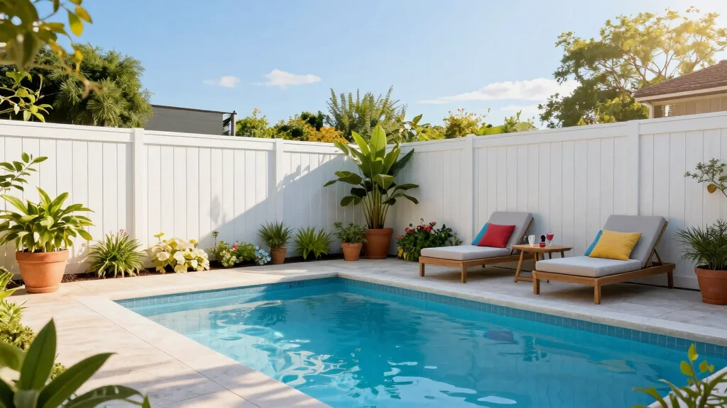 10 Above Ground Pool Fence Ideas for a Clean Finished Look