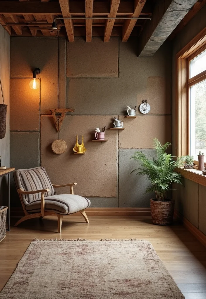 10 Basement Brick Wall Ideas for Rustic Textured Warmth 45 10 Basement Brick Wall Ideas for Rustic Textured Warmth - 5. Textured Wall Treatments for Interest