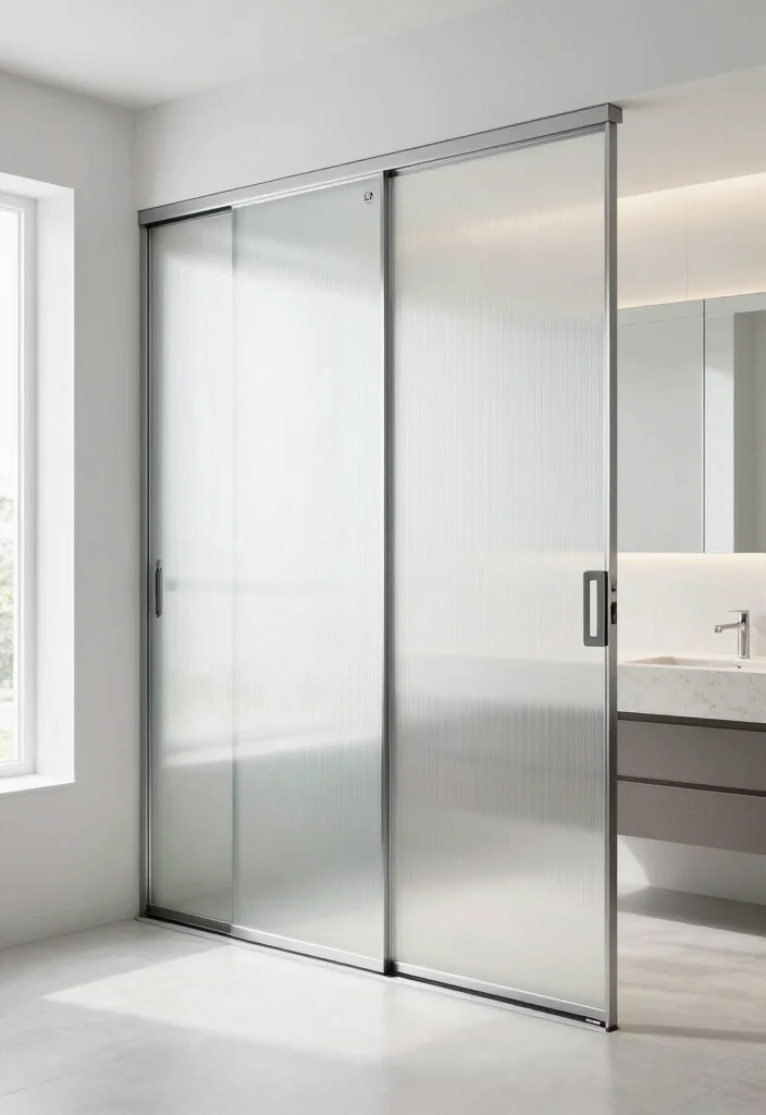 10 Bathroom Sliding Door Ideas for a Sleek Space Saving Look 2 10 Bathroom Sliding Door Ideas for a Sleek Space Saving Look 2. Sleek Glass Sliding Doors 0