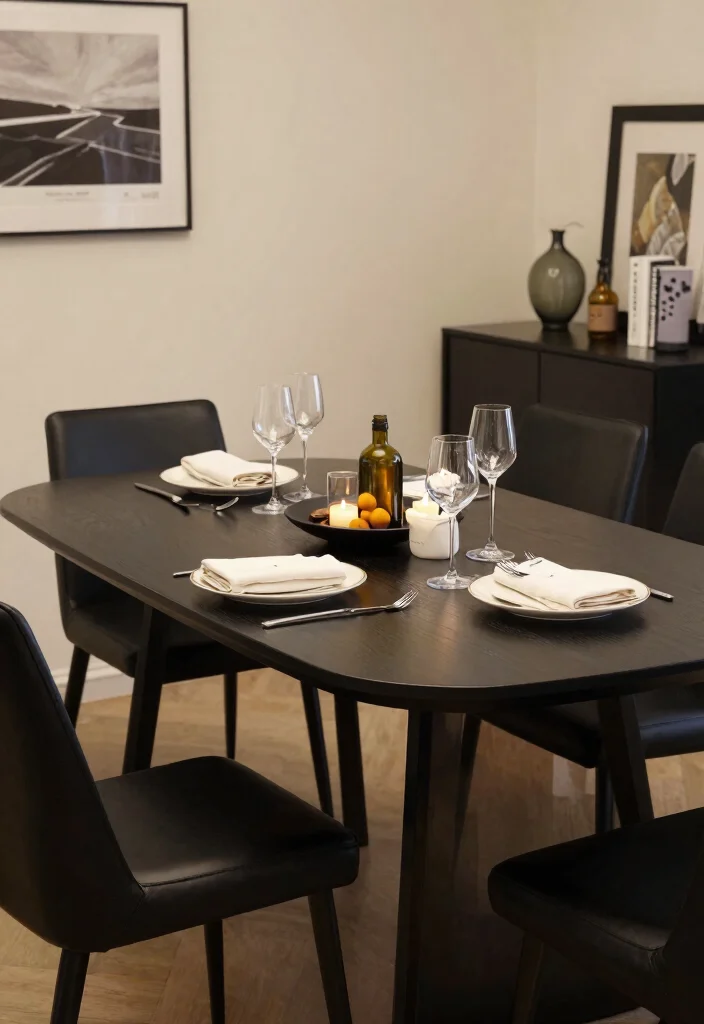 10 Black Dining Table Decor Ideas for a Bold Elegant Look Conclusion 0