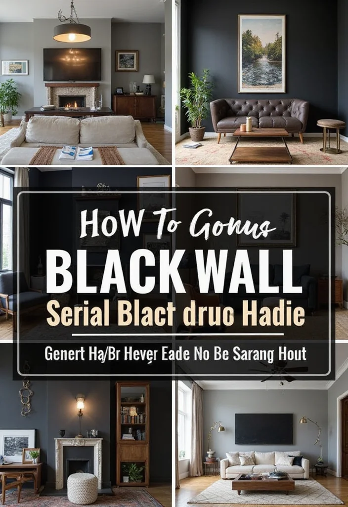 10 Black Wall Decor Ideas for Bold Modern Contrast 111 10 Black Wall Decor Ideas for Bold Modern Contrast - Conclusion