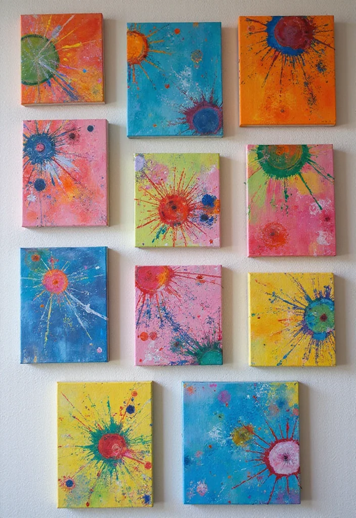 10 Cheap Wall Decor Ideas for Easy Budget Transformation 56 10 Cheap Wall Decor Ideas for Easy Budget Transformation - 6. Painted Canvas Art