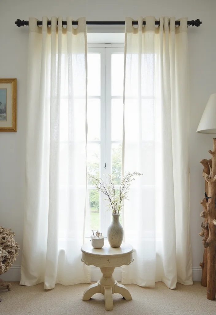 10 Curtain Clips Ideas for Easy Smooth Hanging 89 10 Curtain Clips Ideas for Easy Smooth Hanging - 9. Shell Clips for Coastal Charm