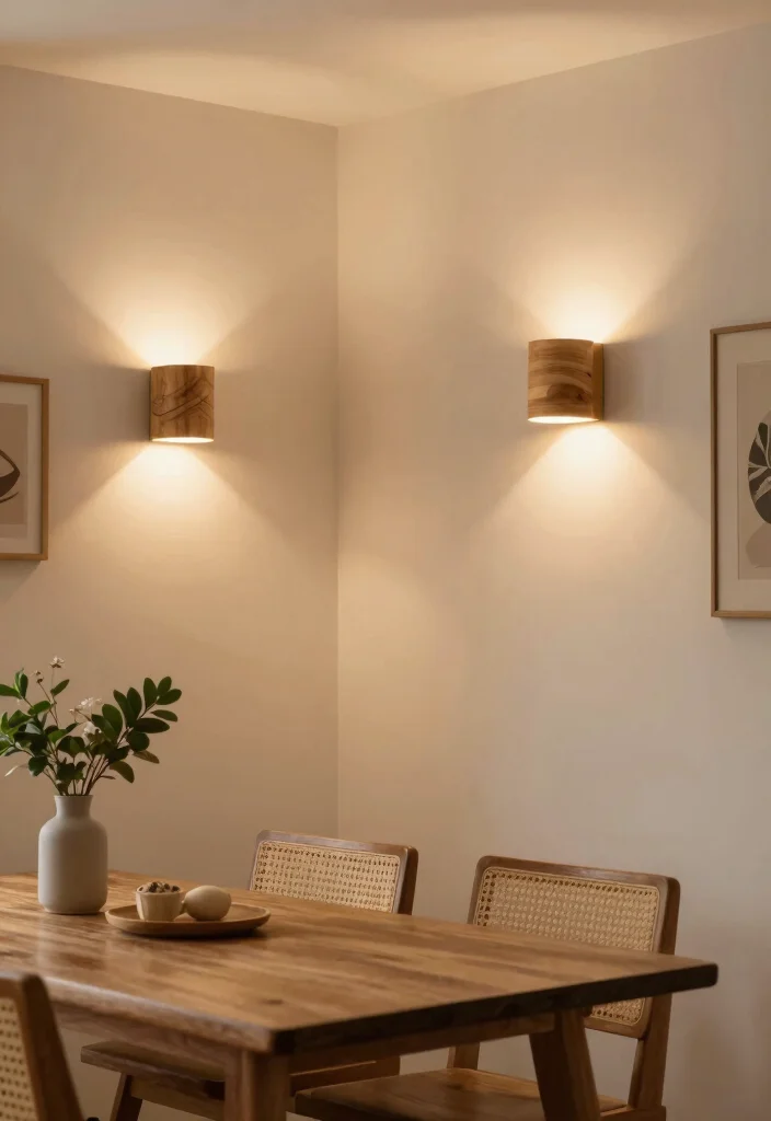 10 Dining Table Lighting Ideas That Set the Right Mood 9 10 Dining Table Lighting Ideas That Set the Right Mood 9. Ambient Wall Sconces 0