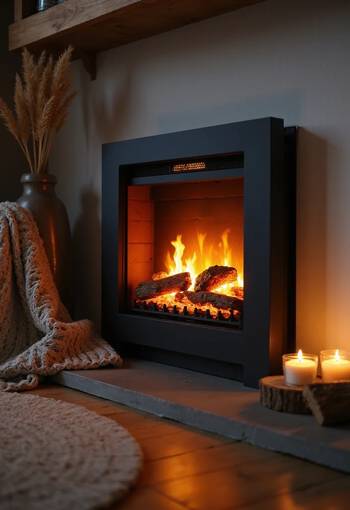 10 Fireplace No Fire Ideas for Safe Decorative Alternatives 1 10 Fireplace No Fire Ideas for Safe Decorative Alternatives - 1. LED Fireplace Inserts