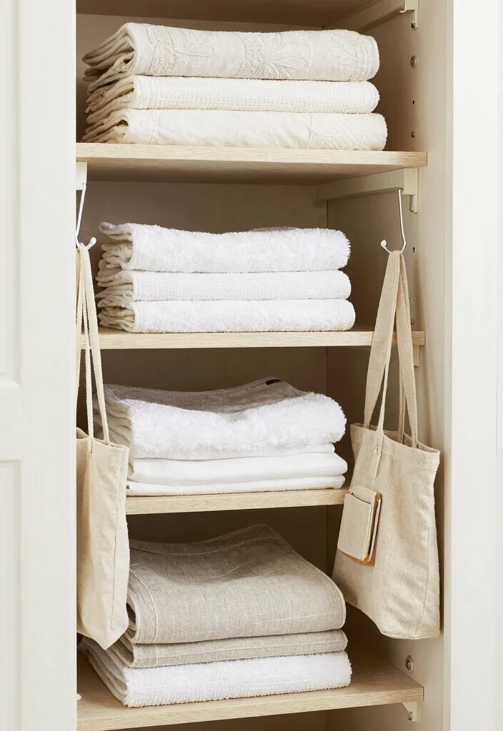 10 Linen Closet Organization Ideas for Easy Everyday Access 2 10 Linen Closet Organization Ideas for Easy Everyday Access 2. Maximize Vertical Space 0