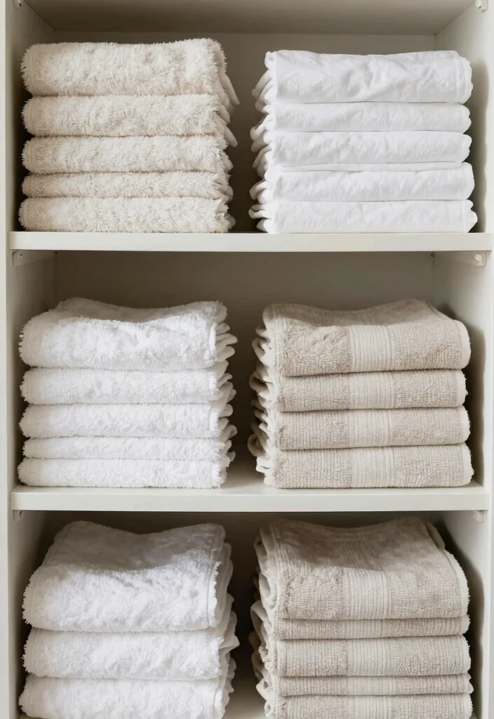 10 Linen Closet Organization Ideas for Easy Everyday Access 6 10 Linen Closet Organization Ideas for Easy Everyday Access 6. Consider Folding Techniques 0