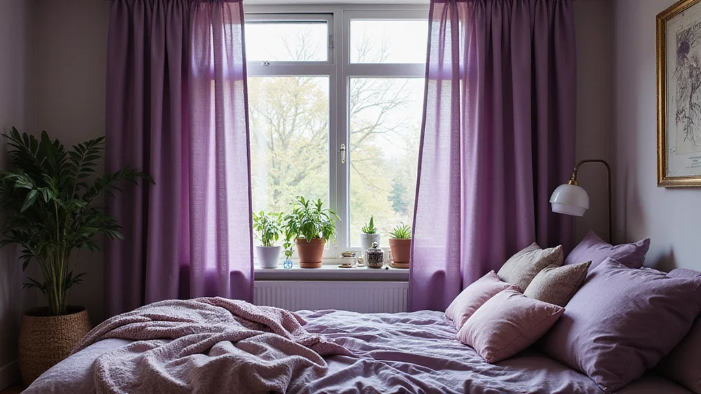 10 Purple Bedroom Curtain Ideas for Soft Moody Charm