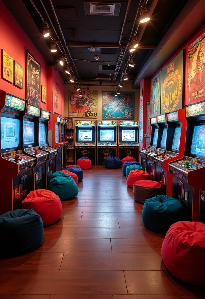 10 Retro Basement Ideas for Playful Vintage Character 1 10 Retro Basement Ideas for Playful Vintage Character - 1. Retro Gaming Zone