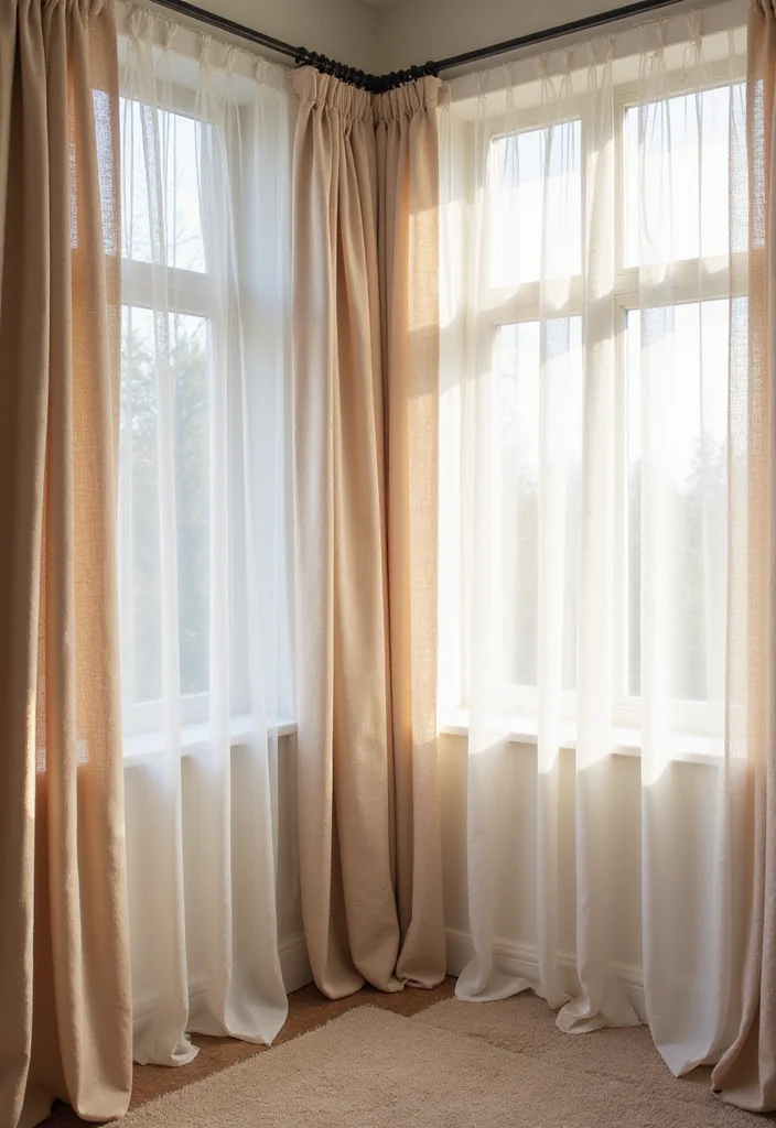 10 Salon Curtain Ideas for Stylish Functional Partitions 1 10 Salon Curtain Ideas for Stylish Functional Partitions - 1. Chic Sheer Curtains