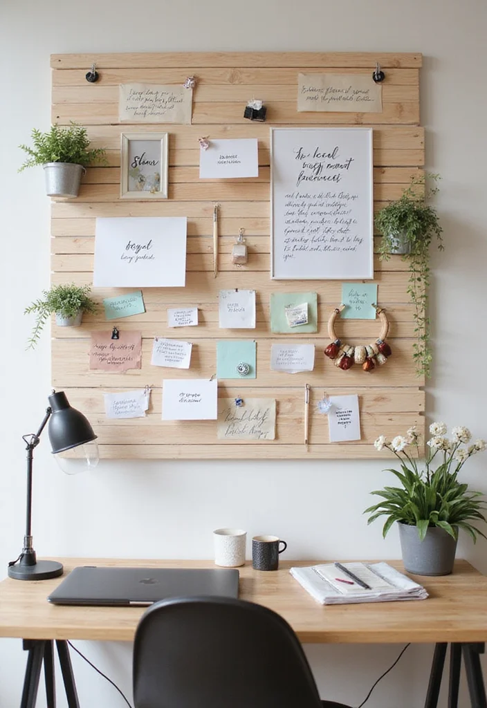 10 Slat Wall Decor Ideas for Flexible Storage and Display 100 10 Slat Wall Decor Ideas for Flexible Storage and Display - 10. Personalized Message Boards