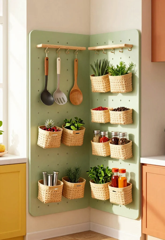 10 Small Corner Pantry Ideas That Make Use of Dead Space 8 10 Small Corner Pantry Ideas That Make Use of Dead Space 8. Pegboard Storage Solutions 0