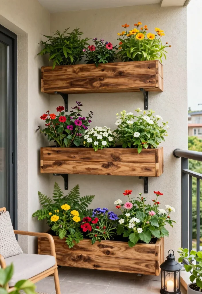 10 Vertical Sleeper Garden Ideas for Modern Outdoor Walls 2 10 Vertical Sleeper Garden Ideas for Modern Outdoor Walls 2. Vertical Sleeper Planting Boxes 0