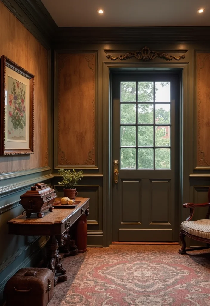 12 Basement Wainscoting Ideas for Classic Textured Detail 111 12 Basement Wainscoting Ideas for Classic Textured Detail - 11. Vintage Frame Molding