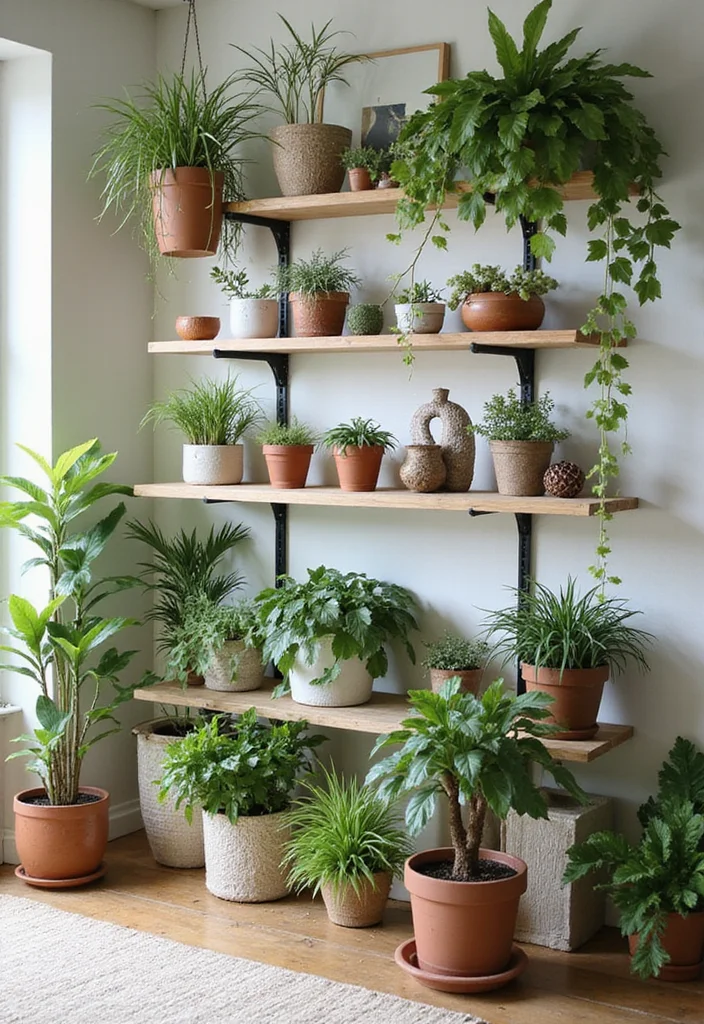 12 Basic Basement Ideas for Simple Functional Living - 10. Indoor Garden Space