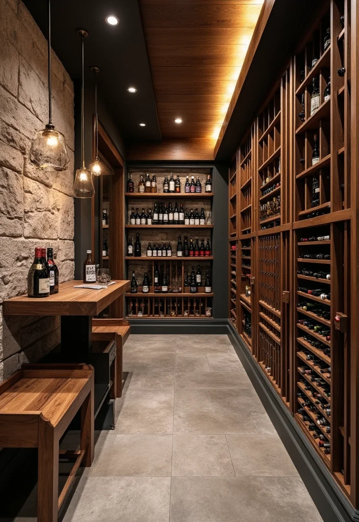 12 Basic Basement Ideas for Simple Functional Living - 11. Craft Beer or Wine Cellar
