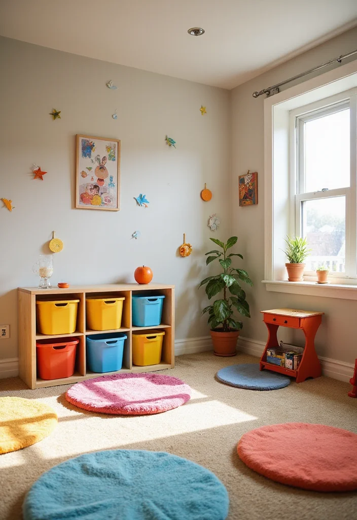 12 Basic Basement Ideas for Simple Functional Living - 6. Playroom for Kids