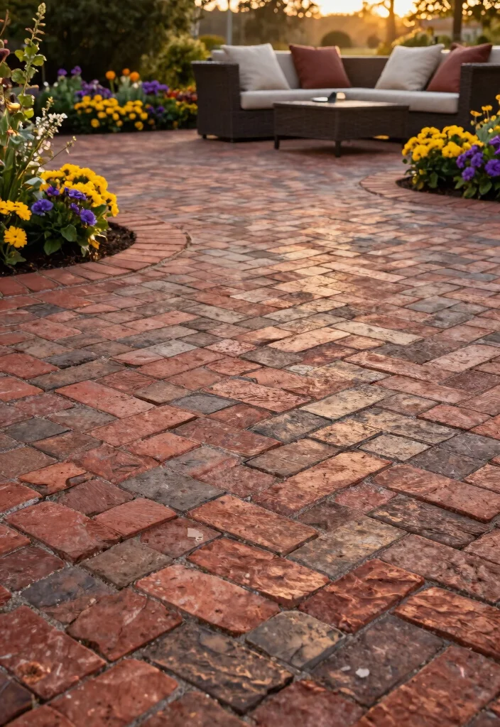 12 Budget Friendly Paver Patio Ideas That Look High End - 1. Classic Brick Pavers 1