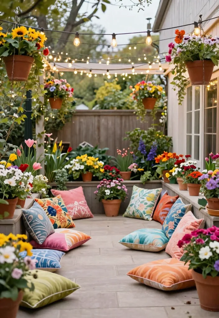 12 Budget Friendly Paver Patio Ideas That Look High End - 11. Seasonal Decor Ideas 1
