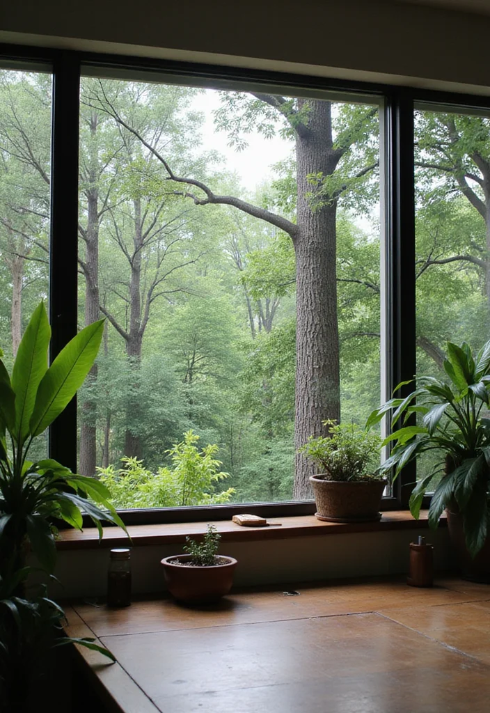 12 Cabin Office Ideas for Rustic Calm Productivity 1 12 Cabin Office Ideas for Rustic Calm Productivity - 1. Nature-Inspired Workspace