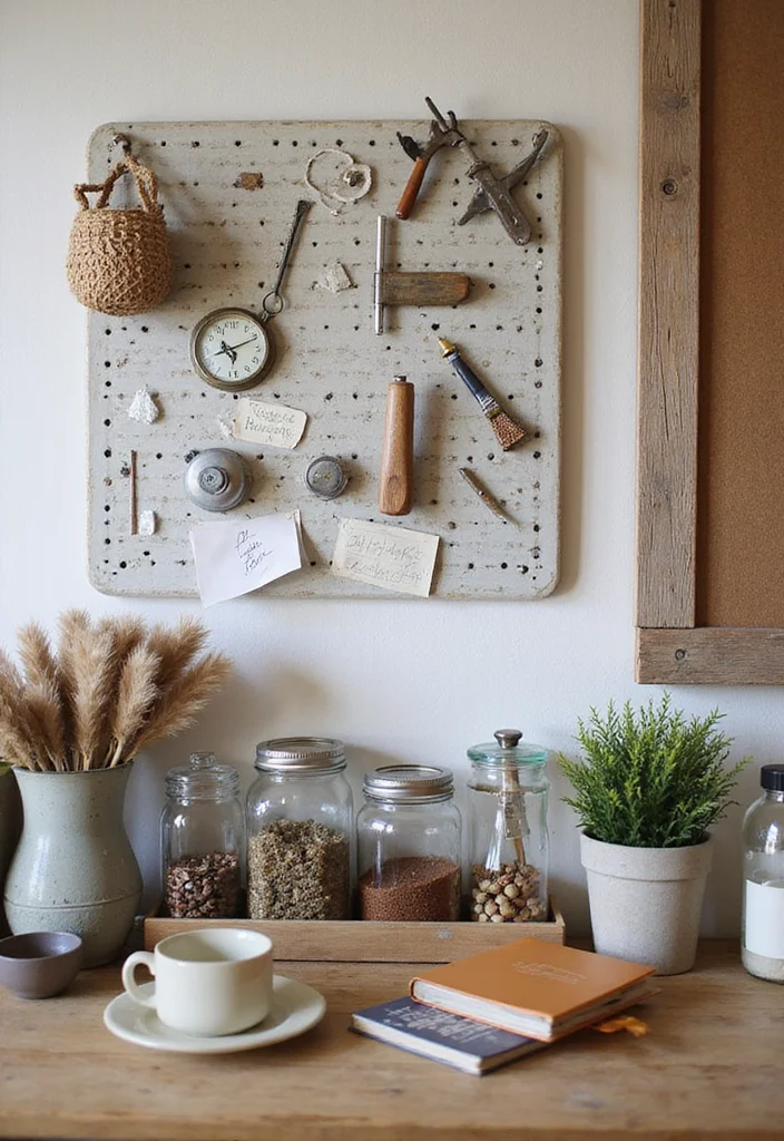 12 Cottage Office Ideas for Cozy Vintage Charm 56 12 Cottage Office Ideas for Cozy Vintage Charm - 6. Creative Office Organization