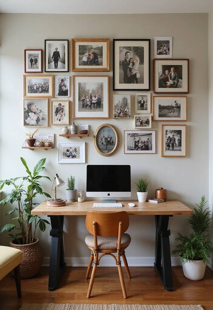 12 Eclectic Home Office Ideas for Creative Personalized Style 122 12 Eclectic Home Office Ideas for Creative Personalized Style - 12. Personal Touches