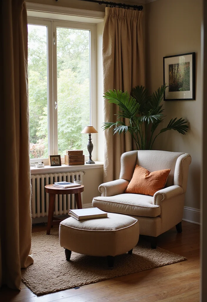 12 Eclectic Home Office Ideas for Creative Personalized Style 89 12 Eclectic Home Office Ideas for Creative Personalized Style - 9. Create a Cozy Nook