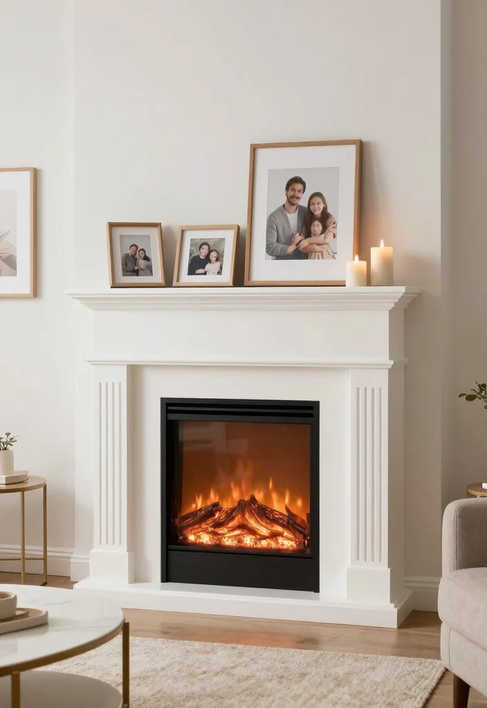 12 Electric Fireplace Ideas with TV for a Cozy Modern Living Room 4 12 Electric Fireplace Ideas with TV for a Cozy Modern Living Room 4. Mantelpiece Over Electric Fireplace 0