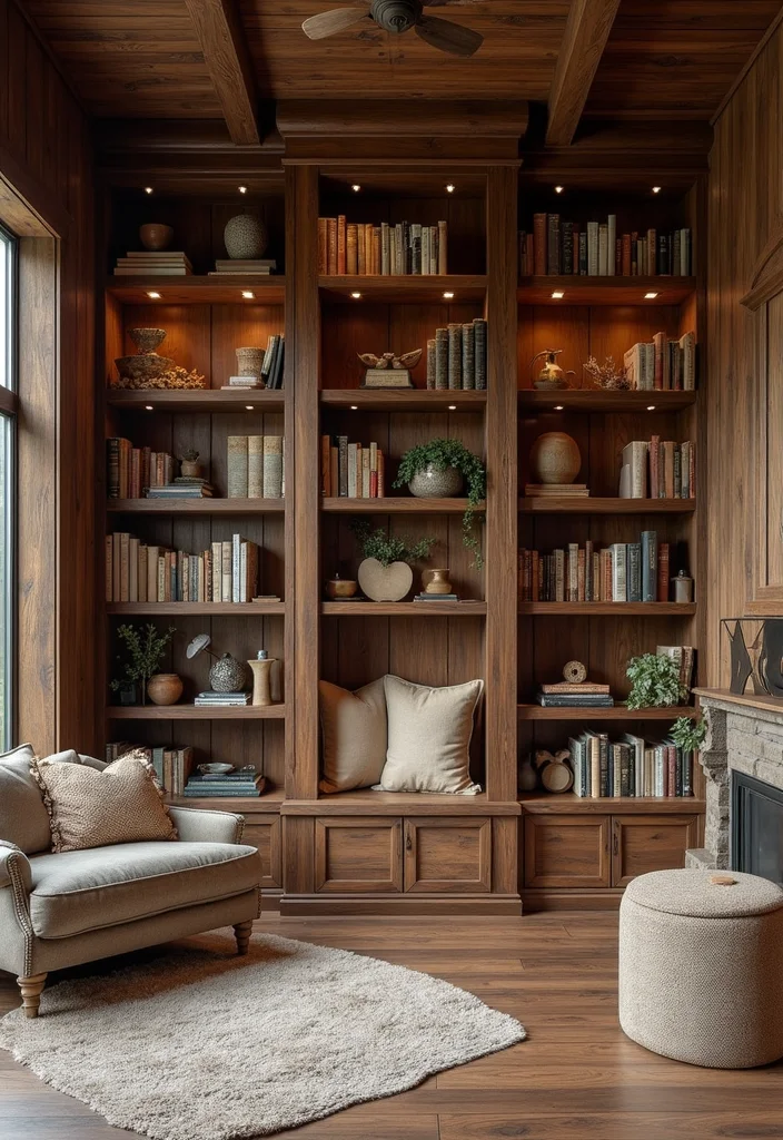 12 Fireplace Alcove Ideas for Stylish Built In Character 1 12 Fireplace Alcove Ideas for Stylish Built In Character - 1. Cozy Nook with Built-In Shelves