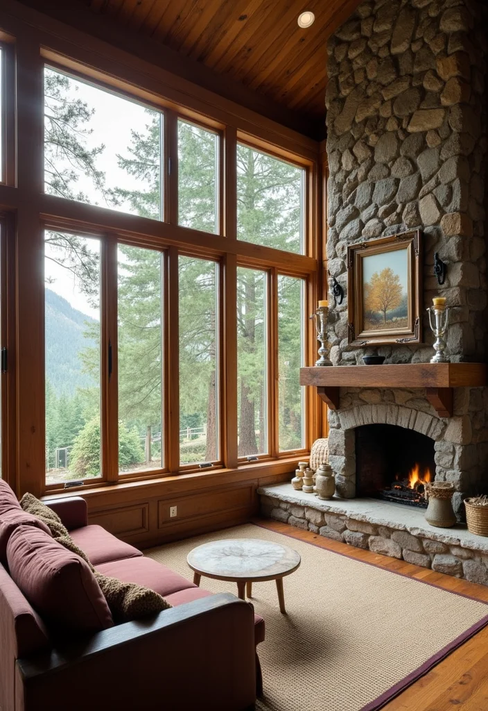 12 Fireplace Alcove Ideas for Stylish Built In Character 100 12 Fireplace Alcove Ideas for Stylish Built In Character - 10. Alcove with a View