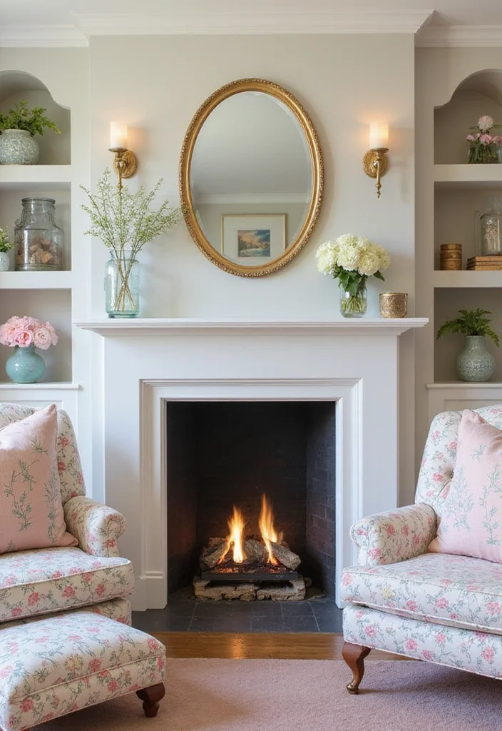 12 Fireplace Alcove Ideas for Stylish Built In Character 67 12 Fireplace Alcove Ideas for Stylish Built In Character - 7. Charming Cottage Alcove