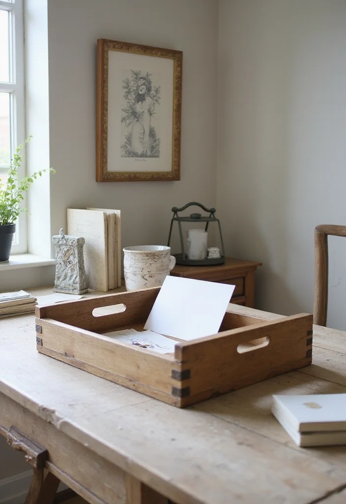 12 French Country Office Ideas for Soft Elegant Warmth 78 12 French Country Office Ideas for Soft Elegant Warmth - 8. Functional Accessories