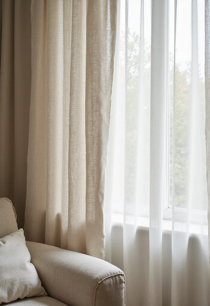 12 Guest Room Curtain Ideas for Cozy Welcoming Style 1 12 Guest Room Curtain Ideas for Cozy Welcoming Style - 1. Natural Linen Curtains