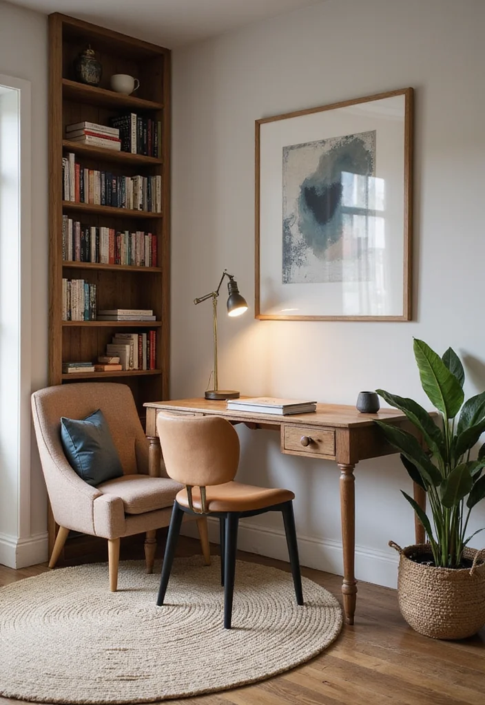 12 Home Office Ideas With Couch for Relaxed Multi Use Spaces 45 12 Home Office Ideas With Couch for Relaxed Multi Use Spaces - 5. Cozy Nook