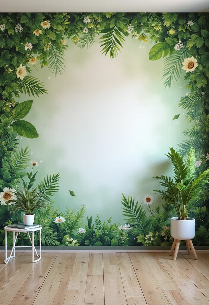 12 House Wall Decor Ideas for Stylish Everyday Living 111 12 House Wall Decor Ideas for Stylish Everyday Living - 11. Nature-Inspired Murals